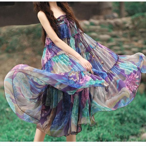 chiffon printed fungus swing summer womens skirt bohemian floral fashion casual high waist two piece suit skirts, Black
chiffon printed fungus swing summer womens skirt bohemian floral fashion casual high waist two piece suit skirts, Black