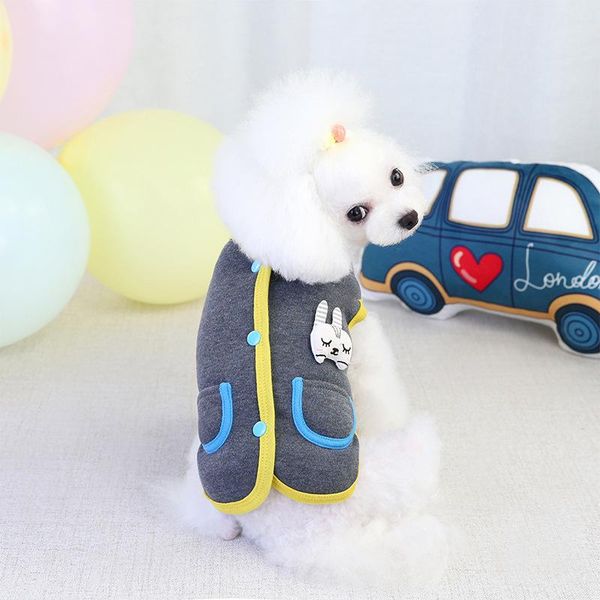 dog autumn and winter pet clothes cardigan sweater small medium-sized cute teddy bomei labrador apparel
dog autumn and winter pet clothes cardigan sweater small medium-sized cute teddy bomei labrador apparel