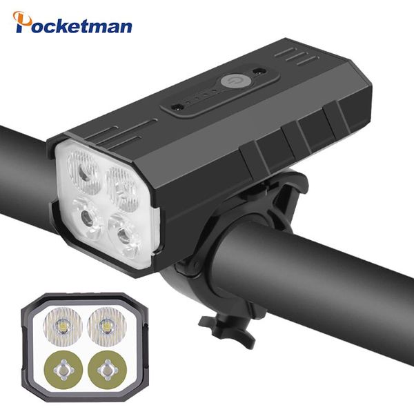 portable lanterns bike light rainproof usb rechargeable led 2600mah mtb lamp headlight super and back set
portable lanterns bike light rainproof usb rechargeable led 2600mah mtb lamp headlight super and back set