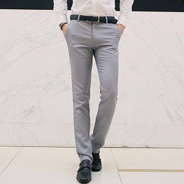 men's suits & blazers 2021 spring autumn fashion business casual long pants suit male elastic straight formal trousers plus, White;black
men's suits & blazers 2021 spring autumn fashion business casual long pants suit male elastic straight formal trousers plus, White;black