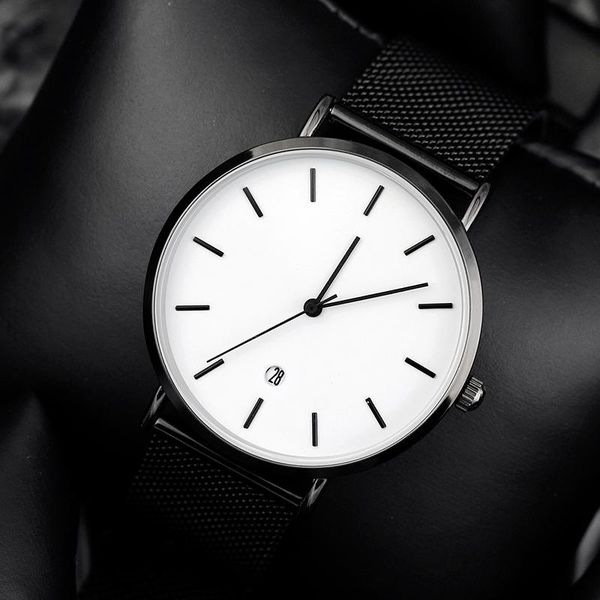 wristwatches 2021 enmex creative styleb wristwatch cool black charm with calendar casual genuine leather fashion stylish clock quartz watch, Slivery;brown
wristwatches 2021 enmex creative styleb wristwatch cool black charm with calendar casual genuine leather fashion stylish clock quartz watch, Slivery;brown