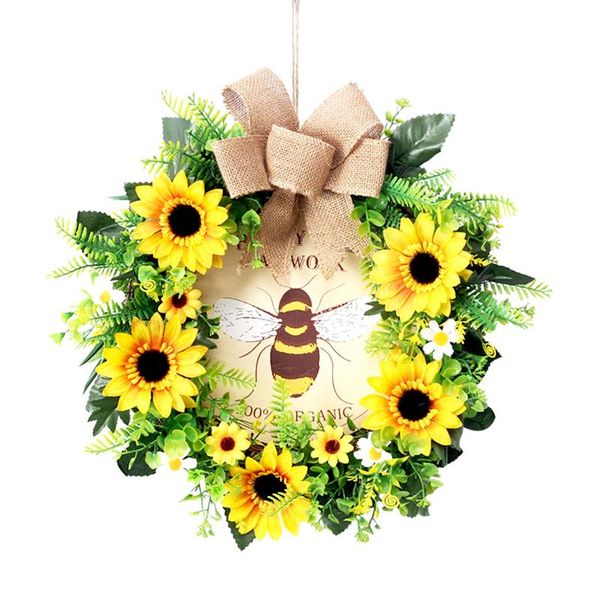 decorative flowers & wreaths artificial wreath front door indoor outdoor living room party garden gift sunflower bees home decoration pendan
decorative flowers & wreaths artificial wreath front door indoor outdoor living room party garden gift sunflower bees home decoration pendan