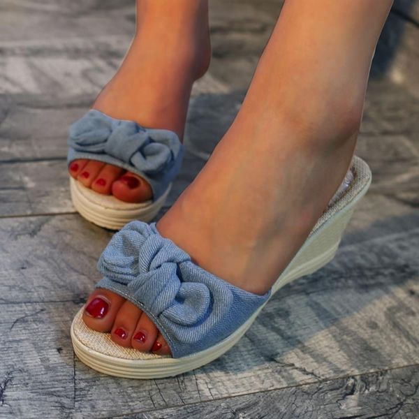 slippers jaycosin 2021 female platform wedge summer fashion sandals shoes women bow slipper flip-flops beach, Black
slippers jaycosin 2021 female platform wedge summer fashion sandals shoes women bow slipper flip-flops beach, Black