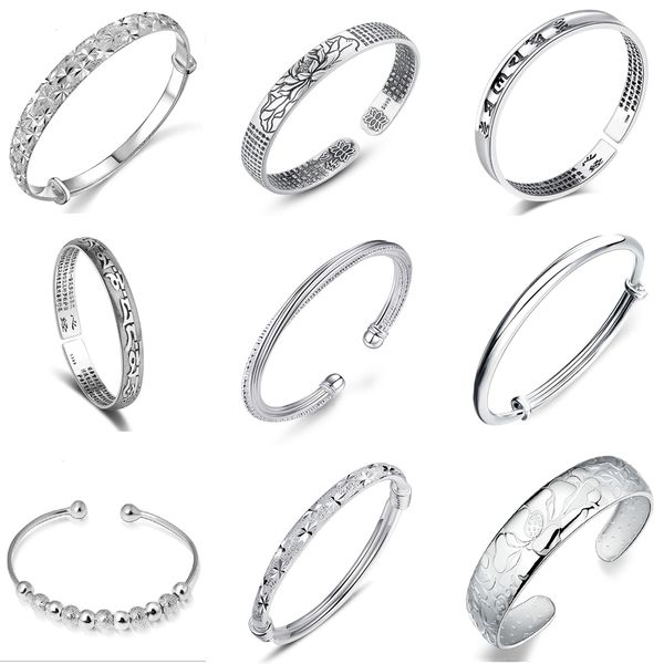 vintage ethnic style bracelet female opening adjustable bracelet for women and men design buddhism bangles silver color jewelry q0719, Black
vintage ethnic style bracelet female opening adjustable bracelet for women and men design buddhism bangles silver color jewelry q0719, Black