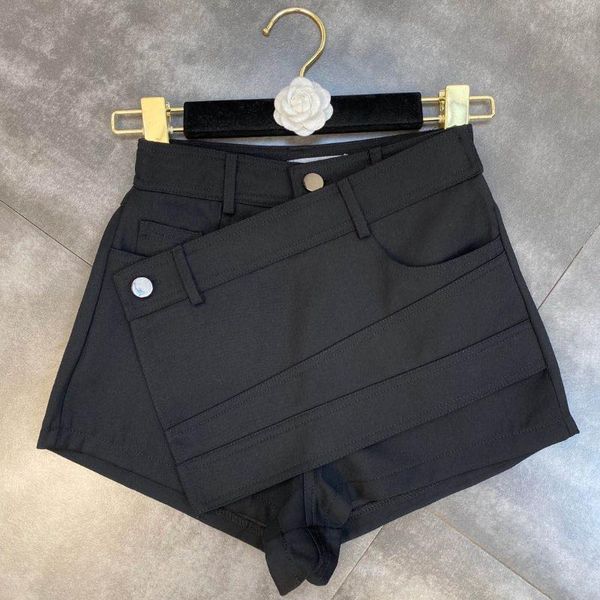 women's shorts zcsmll 2021 spring autumn irregular splicing fabric design solid color streetwear fashiuon culottes women tide, White;black
women's shorts zcsmll 2021 spring autumn irregular splicing fabric design solid color streetwear fashiuon culottes women tide, White;black