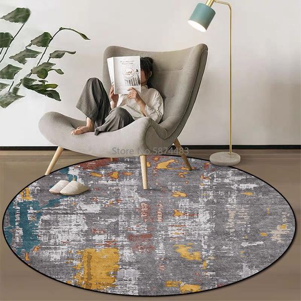 fashionable nordic modern abstract yellow blue dark gray ink living room bedroom hanging basket chair round floor mat carpets
fashionable nordic modern abstract yellow blue dark gray ink living room bedroom hanging basket chair round floor mat carpets
