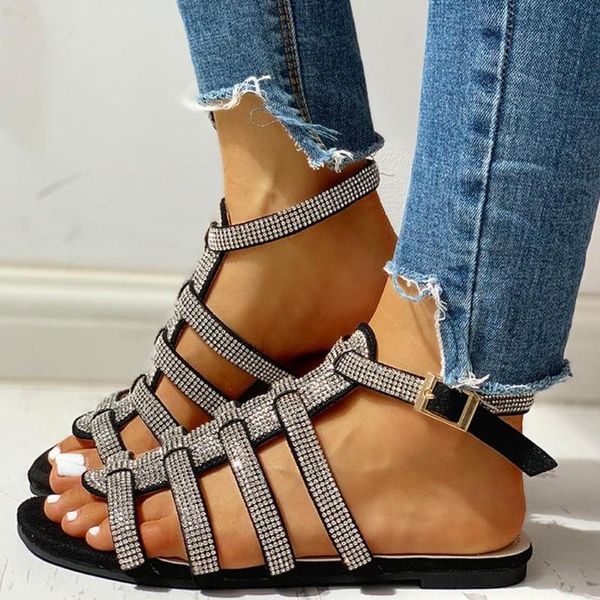 sandals sansals fashion women roman summer dress shoes woman casual flat-bottomed with beach slippers sandalia feminina, Black
sandals sansals fashion women roman summer dress shoes woman casual flat-bottomed with beach slippers sandalia feminina, Black