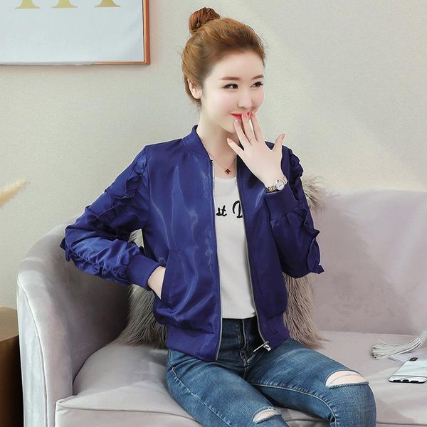 women's jackets spring and autumn feminino coats women, Black;brown