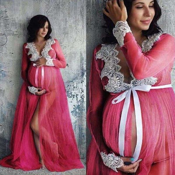 pregnant women maternity dress pgraphy p lace up long sleeve ladies maxi gown shoot clothing clothes y0924, White
pregnant women maternity dress pgraphy p lace up long sleeve ladies maxi gown shoot clothing clothes y0924, White