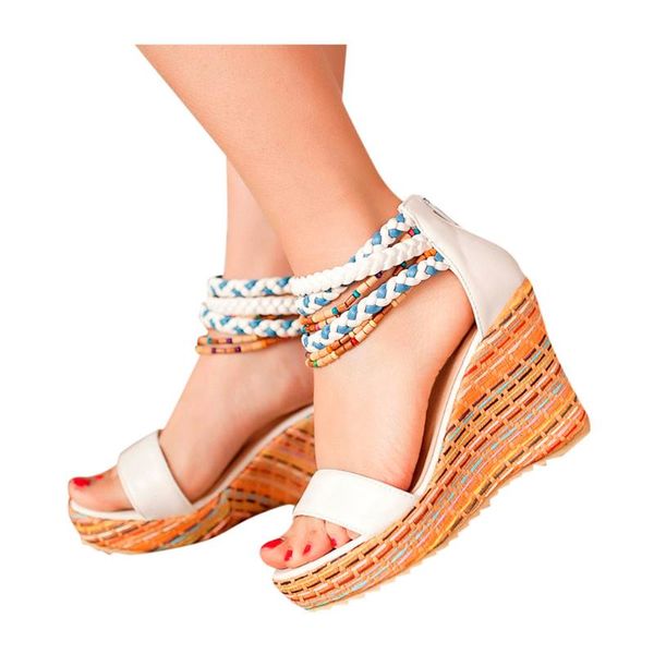dress shoes women sandals multicolor platform wedge female casual high increas ladies fashion ankle strap open toe roman, Black
dress shoes women sandals multicolor platform wedge female casual high increas ladies fashion ankle strap open toe roman, Black