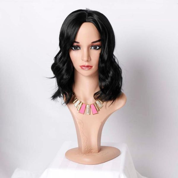 synthetic wigs short bob for women black wavy wig natural headline heat resistant shoulder length cosplay umot
synthetic wigs short bob for women black wavy wig natural headline heat resistant shoulder length cosplay umot