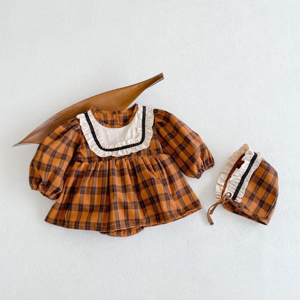 jumpsuits 0-24m born kid baby girls clothes autumn long sleeve plaid romper dress elegant cute sweet jumpsuit infant clothing, Blue
jumpsuits 0-24m born kid baby girls clothes autumn long sleeve plaid romper dress elegant cute sweet jumpsuit infant clothing, Blue