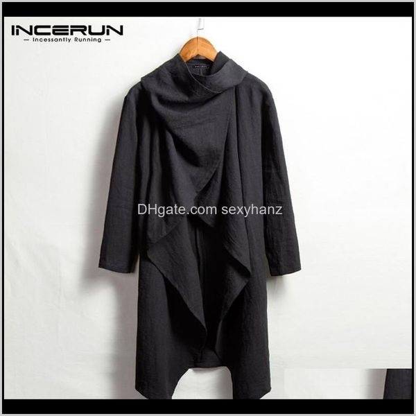 outerwear & coats mens clothing apparel drop delivery 2021 men trench fashion turtleneck fasion ponchos capes cloak cotton long sleeve casua, Tan;black
outerwear & coats mens clothing apparel drop delivery 2021 men trench fashion turtleneck fasion ponchos capes cloak cotton long sleeve casua, Tan;black