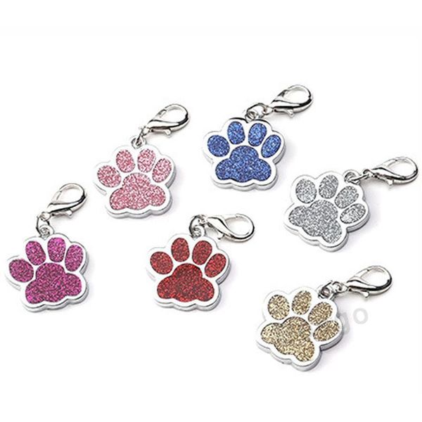 brand cute dog paw shaped pet tag name ring id card chain metal puppy cat neck pendant key holder wholesale 6
brand cute dog paw shaped pet tag name ring id card chain metal puppy cat neck pendant key holder wholesale 6