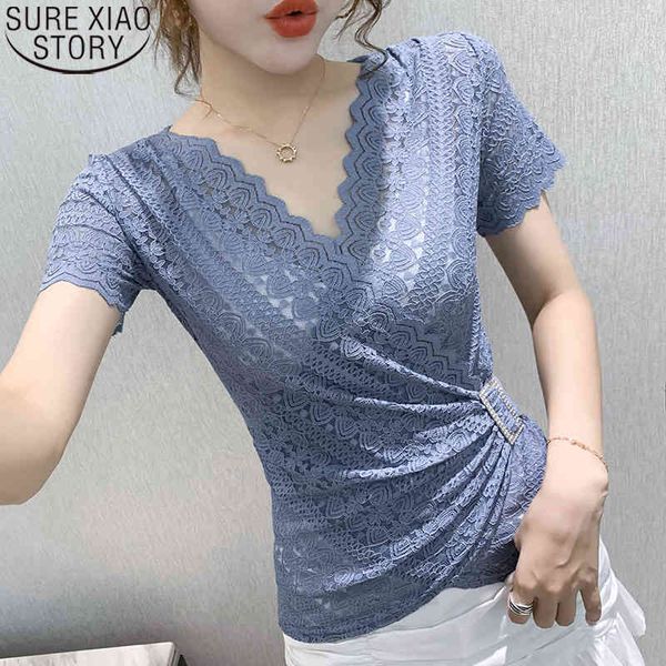 hollow out shirt women summer short sleeve blouse v-neck fashion lace blouses plus size blusas mujer 13154 210417, White
hollow out shirt women summer short sleeve blouse v-neck fashion lace blouses plus size blusas mujer 13154 210417, White