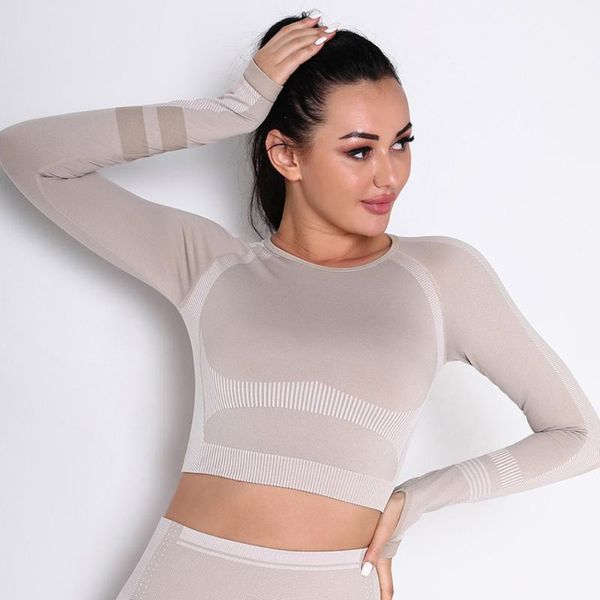 yoga outfit long sleeve sport shirts fitness woman sports gym women t-shirt wear workout sportswear for
yoga outfit long sleeve sport shirts fitness woman sports gym women t-shirt wear workout sportswear for