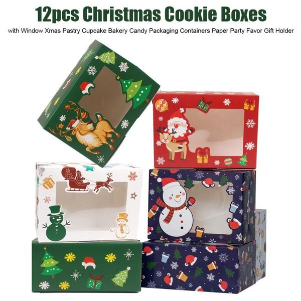 gift wrap 12pcs christmas cookie box kraft paper candy boxes bags food packaging party kids year navidad decor
gift wrap 12pcs christmas cookie box kraft paper candy boxes bags food packaging party kids year navidad decor