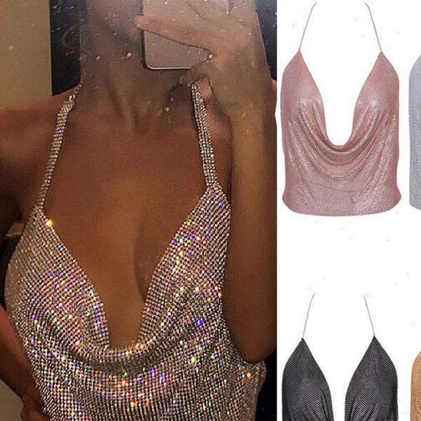 newly fashion 8 style womens camis sleeveless strapless sequined solid loose backless, White
newly fashion 8 style womens camis sleeveless strapless sequined solid loose backless, White