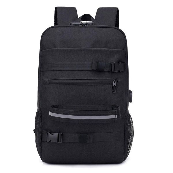 outdoor computer bag skateboard backpack anti-theft password lock charging usb men and women canvas travel pack bags
outdoor computer bag skateboard backpack anti-theft password lock charging usb men and women canvas travel pack bags