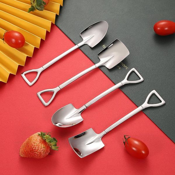 spoons 1pcs stainless steel shovel coffee spoon watermelon creative tea ice cream dessert christmas gift tableware
spoons 1pcs stainless steel shovel coffee spoon watermelon creative tea ice cream dessert christmas gift tableware