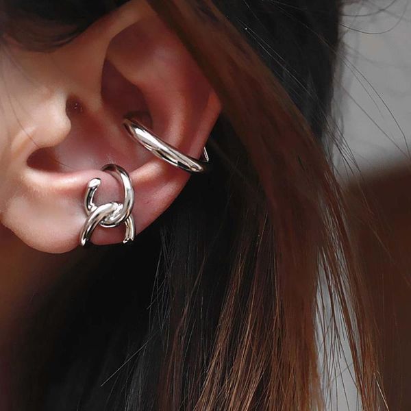 clip-on & screw back metal simple ear cuff clip earrings for women fashion punk style geometric irregular on earring, Silver
clip-on & screw back metal simple ear cuff clip earrings for women fashion punk style geometric irregular on earring, Silver