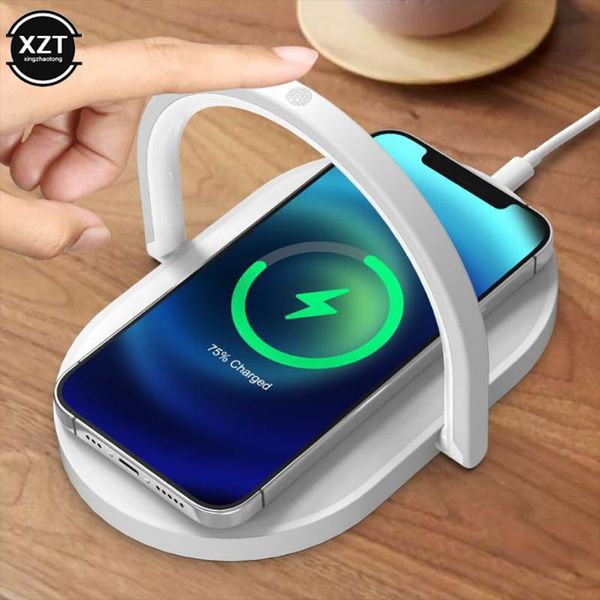 cell phone mounts & holders 10w qi fast wireless charger table night lamp for x xr xs mobile charging holder light pad stand
cell phone mounts & holders 10w qi fast wireless charger table night lamp for x xr xs mobile charging holder light pad stand
