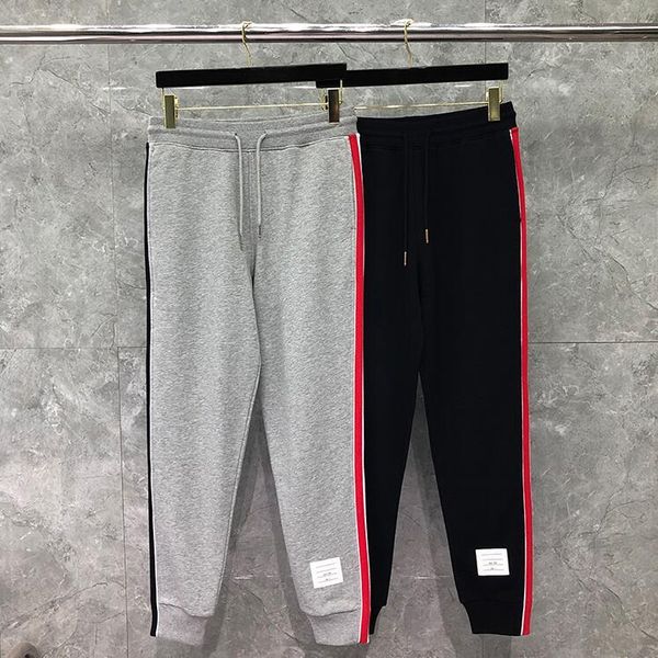 men's pants 2021 fashion brand sweatpants men women cotton casual striped sports trousers panelled spring tracksuit bottoms, Black
men's pants 2021 fashion brand sweatpants men women cotton casual striped sports trousers panelled spring tracksuit bottoms, Black