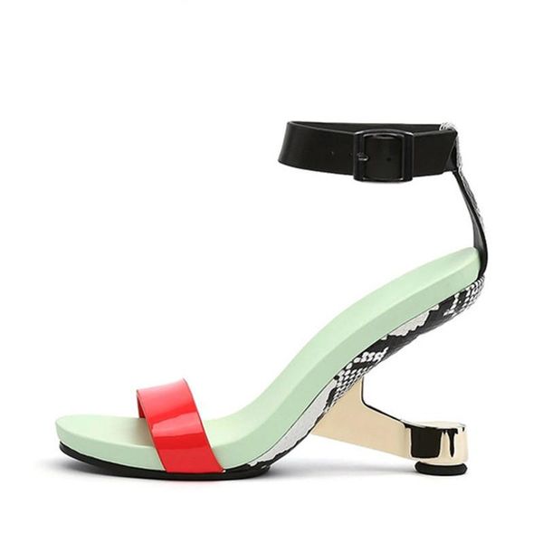 women sandals ankle strap gladiator footwear strange heel dress shoes woman 8cm high heels wedge sandalias mujer, Black
women sandals ankle strap gladiator footwear strange heel dress shoes woman 8cm high heels wedge sandalias mujer, Black