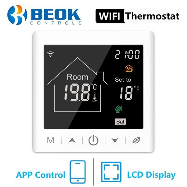 smart home control beok wifi heating thermostat for water electric floor warm temperature regulator
smart home control beok wifi heating thermostat for water electric floor warm temperature regulator