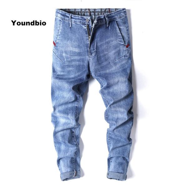 men's jeans men slim trousers autumn cotton stretch streetwear cozy casual denim pants large size jogging for male, Blue
men's jeans men slim trousers autumn cotton stretch streetwear cozy casual denim pants large size jogging for male, Blue