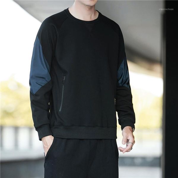 hoodies men 2021 spring fashion personality sweatshirts youth round neck men's brand loose &, Black
hoodies men 2021 spring fashion personality sweatshirts youth round neck men's brand loose &, Black