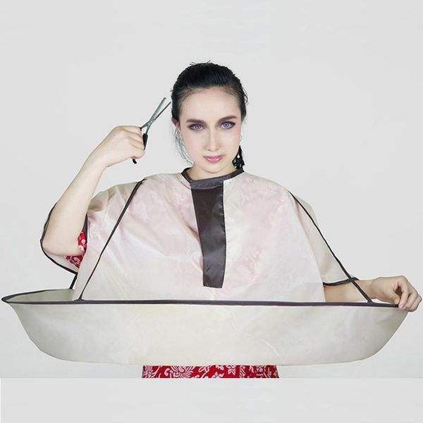 self haircut cape cloth foldable waterproof salon barber home hairdressing cover use dye apron aprons
self haircut cape cloth foldable waterproof salon barber home hairdressing cover use dye apron aprons