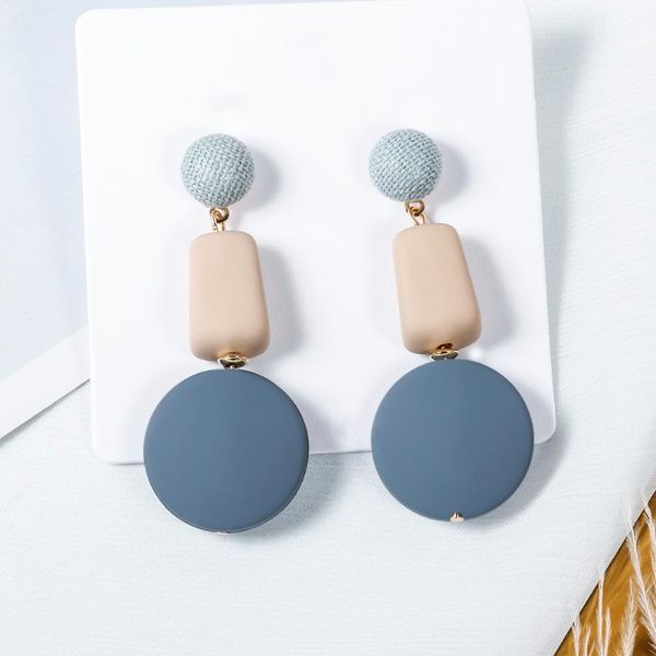 dangle & chandelier bfh fashion round long wood earrings for women vintage geometric drop pendientes 2021 female jewelry, Silver
dangle & chandelier bfh fashion round long wood earrings for women vintage geometric drop pendientes 2021 female jewelry, Silver