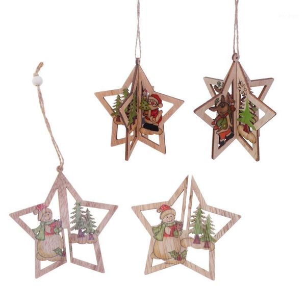 christmas decorations 3pcs 3d wood pendants hand-painted diy pendant satr design hanging decors adornments for ceilings window (santa + snow
christmas decorations 3pcs 3d wood pendants hand-painted diy pendant satr design hanging decors adornments for ceilings window (santa + snow
