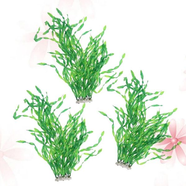 3pcs artificial seaweed water plants fake aquatic green plant fish tank ornament aquarium landscape decoration decorations
3pcs artificial seaweed water plants fake aquatic green plant fish tank ornament aquarium landscape decoration decorations