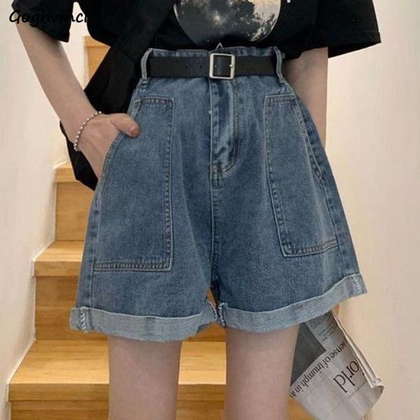women's shorts women denim high waist wide-leg crimping vintage ins pockets harajuku boyfriend style slim students short trousers retro, White;black
women's shorts women denim high waist wide-leg crimping vintage ins pockets harajuku boyfriend style slim students short trousers retro, White;black