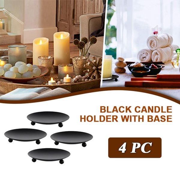 candle holders 4pcs black candlestick base decoration wrought iron wedding party table stand
candle holders 4pcs black candlestick base decoration wrought iron wedding party table stand