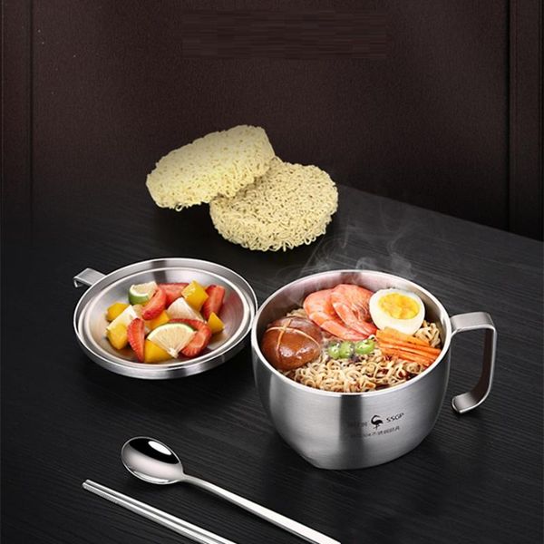 dinnerware sets 304 stainless steel bowl heat-resistant instant for lunch noodle rice
dinnerware sets 304 stainless steel bowl heat-resistant instant for lunch noodle rice