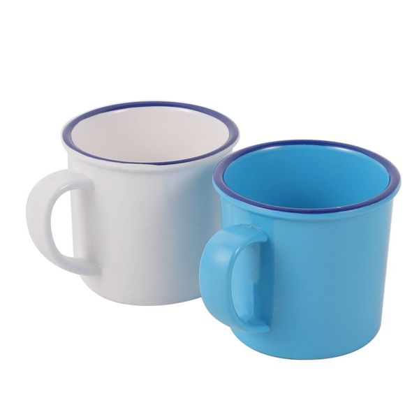 disposable cups & straws 2 pcs creative brightly colored mugs with handle imitation enamel water (assorted color)
disposable cups & straws 2 pcs creative brightly colored mugs with handle imitation enamel water (assorted color)