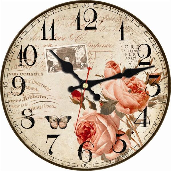 wall clocks shabby chic,rose clock,flower clock for home,silent watch
wall clocks shabby chic,rose clock,flower clock for home,silent watch