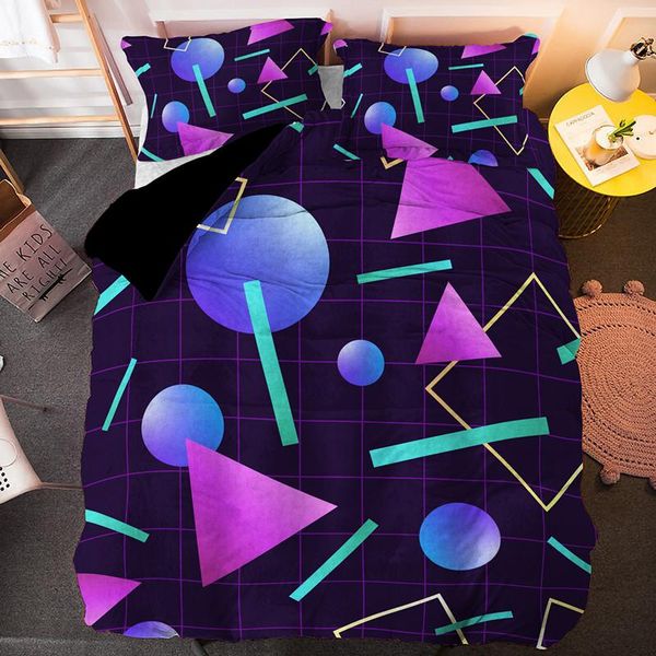 bedding sets retro neon 3d geometric duvet cover luxury set abstract comforter covers with pillowcase for bedroom decor
bedding sets retro neon 3d geometric duvet cover luxury set abstract comforter covers with pillowcase for bedroom decor