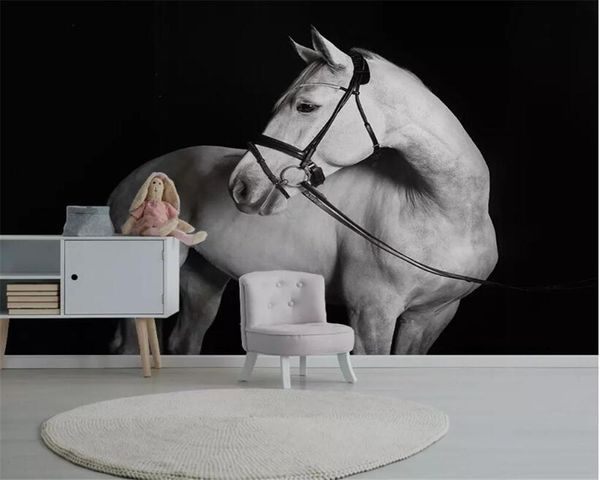 wallpapers drop custom wallpaper mural modern black and white horse personality living room background wall for walls 3d
wallpapers drop custom wallpaper mural modern black and white horse personality living room background wall for walls 3d