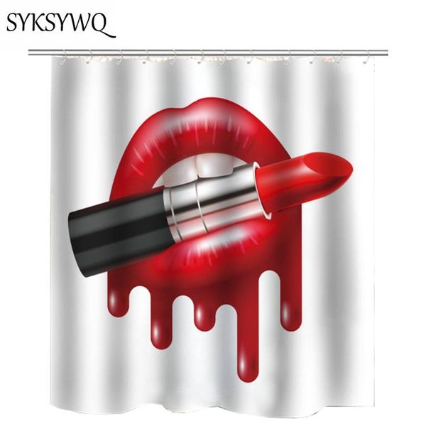 shower curtains fashion women curtain makeup bathroom red mouth lipstick cortina de bano ducha poliester 3d douchgordijn
shower curtains fashion women curtain makeup bathroom red mouth lipstick cortina de bano ducha poliester 3d douchgordijn