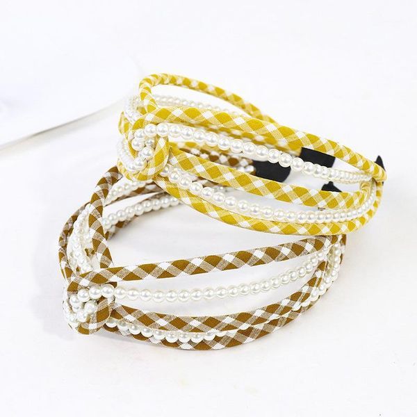 vintage plaid pearl bezel hair band women headbands hoop clips girls accessories hairband opaska do wlosow ties1
vintage plaid pearl bezel hair band women headbands hoop clips girls accessories hairband opaska do wlosow ties1
