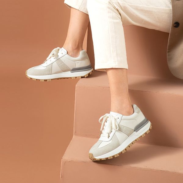 dress shoes casual sneakers women suede leather patchwork mixed colors lace-up round toe platform shoes lady flats handmade 29121, Black
dress shoes casual sneakers women suede leather patchwork mixed colors lace-up round toe platform shoes lady flats handmade 29121, Black