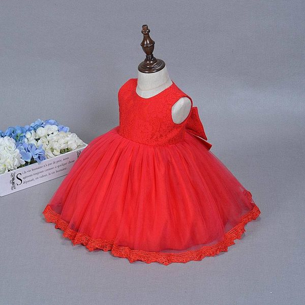 girl's dresses girl party big bow lace sleeveless baby princess kids performance clothes 0-18m 611 vhz5, Red;yellow
girl's dresses girl party big bow lace sleeveless baby princess kids performance clothes 0-18m 611 vhz5, Red;yellow