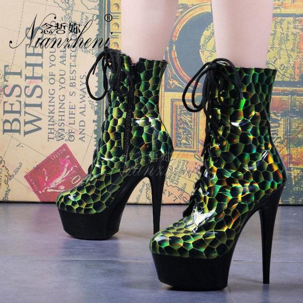 boots 6 inches fish-scale pattern high heels stripper models party stage show pole dance shoes platform novelty glitter, Black
boots 6 inches fish-scale pattern high heels stripper models party stage show pole dance shoes platform novelty glitter, Black