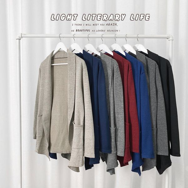 solid sweaters men autumn winter casual japanese style knitted cardigan mens oversized big pocket loose warm couple coat 3xl 210524, White;black
solid sweaters men autumn winter casual japanese style knitted cardigan mens oversized big pocket loose warm couple coat 3xl 210524, White;black