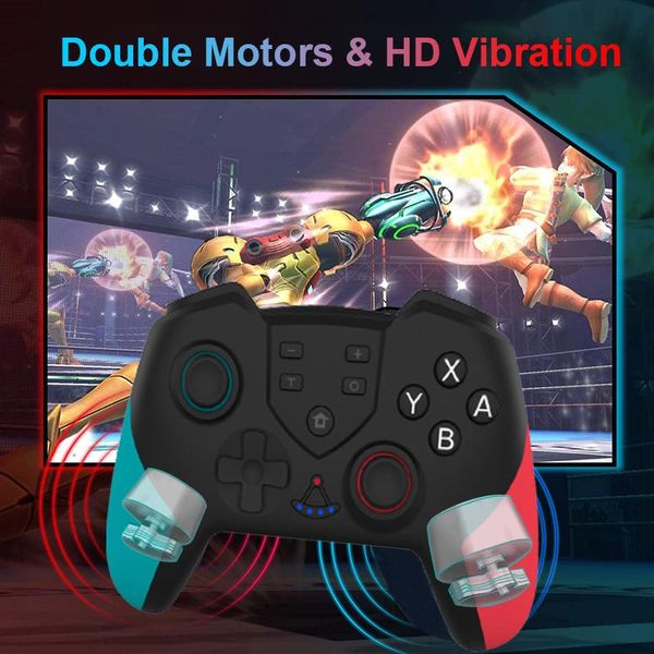 game controllers & joysticks wireless gamepad controlle for ns switch pro controller bluetooth gamepads with vibration function
game controllers & joysticks wireless gamepad controlle for ns switch pro controller bluetooth gamepads with vibration function