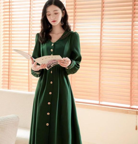 casual dresses 2021 fashion women's clothing autumn v-neck long-sleeved dress women, Black;gray
casual dresses 2021 fashion women's clothing autumn v-neck long-sleeved dress women, Black;gray
